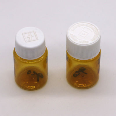 Embalaje farmacéutico Botella de plástico PET con color transparente e impresión en pantalla