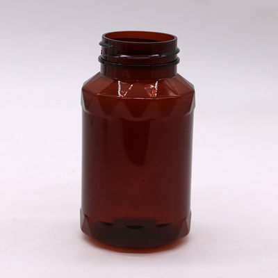 Botellas de plástico de forma única de 150 ml para píldoras y cápsulas en colores personalizados