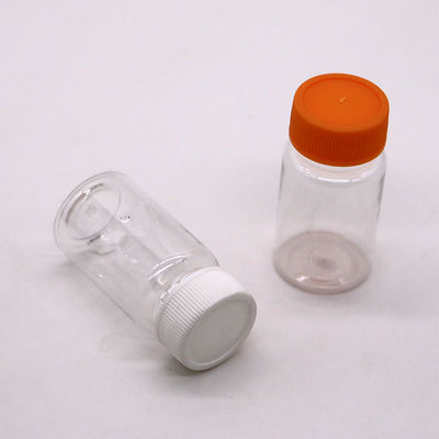 Botella líquida de plástico PET de 20 ml/cc con inserción para pastillas y botella de medicamentos a prueba de fugas