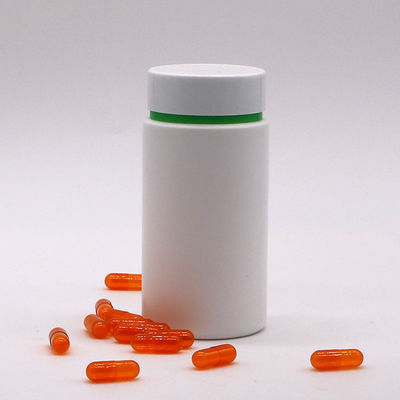 Colour PE Caps personalizado Dos capas de contenedor de suplemento sólido para botella de píldoras de 175ml