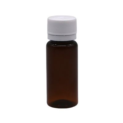GMP Farmacéutico Botella líquida de jarabe de plástico PET de 30 ml con tapa de tornillo a prueba de alteraciones