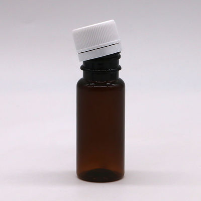 GMP Farmacéutico Botella líquida de jarabe de plástico PET de 30 ml con tapa de tornillo a prueba de alteraciones