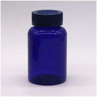 Botella de píldora de plástico vacía PET con tapa con tornillo CRC 175ML/CC/6OZ