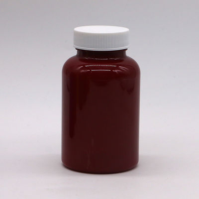 Botella de píldora de plástico vacía PET con tapa con tornillo CRC 175ML/CC/6OZ