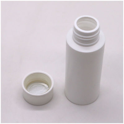 Botella de líquido medicinal biodegradable de plástico tipo HDPE 2OZ/60 ML con tapa a prueba de niños