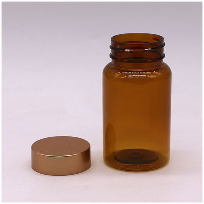Botella de PET de medicina industrial con tapa de seguridad a prueba de niños y capacidad de 100cc