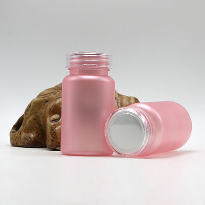 Botella de medicamento plástico de ámbar PET de 100 ml para pastillas/vitaminas/collar de cápsulas