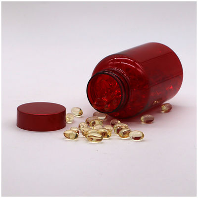 Botella de medicina de cápsulas de plástico PET de tipo 175ML/6OZ con tapas CRC de tornillo