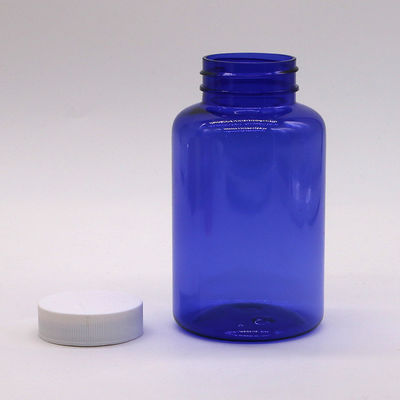 300 ml / 10 oz Botella de plástico PET de forma redonda con tapa de tapa para recipiente de botella de píldoras