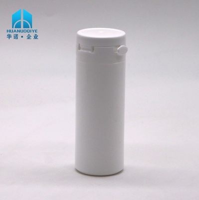 Tipo de sellado de arranque Botella de plástico PE congelada de 50 ml para almacenamiento de cápsulas de píldoras de suplemento