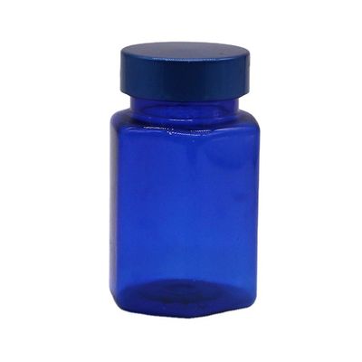 Botella de plástico PET de 150 ml/5 oz para el almacenamiento de cápsulas y píldoras de suplemento