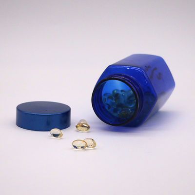 Botella de plástico PET de 150 ml/5 oz para el almacenamiento de cápsulas y píldoras de suplemento
