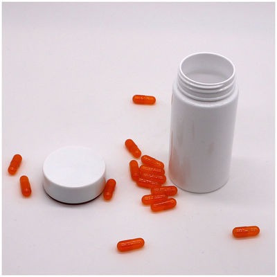Contenedores de farmacia redondos de PET de 150 mL para píldoras Vitamina y cápsulas de medicamentos