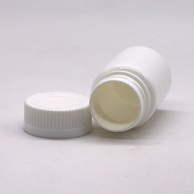 Botella de plástico de HDPE de forma redonda de 50 ml para medicamentos
