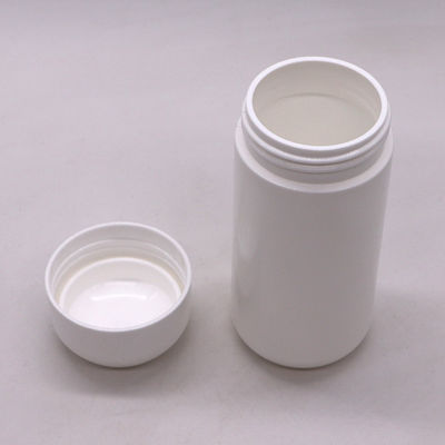 Collar de PE Botella de plástico HDPE de 180 ml para medicamentos y suplementos Contenedor de almacenamiento