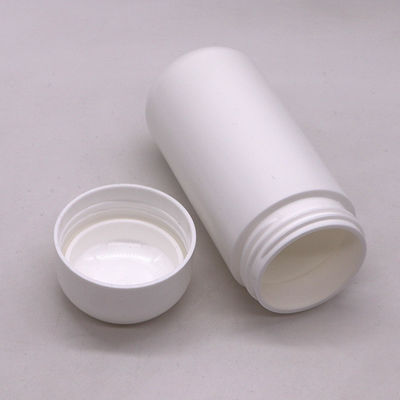 Collar de PE Botella de plástico HDPE de 180 ml para medicamentos y suplementos Contenedor de almacenamiento