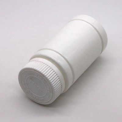 Logotipo personalizado PE Botella de plástico vacía de forma de bambú con tapa de tornillo para píldora cápsula comprimido suplemento de medicina 5OZ 150ml
