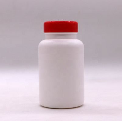 Botella de plástico PET de forma redonda de 225 mL para Plii Medicine Organizador de cápsulas de tabletas sólidas