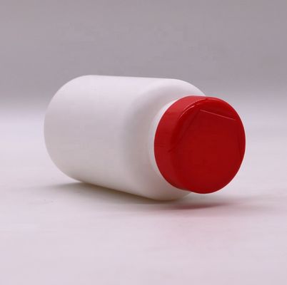 Botella de plástico PET de forma redonda de 225 mL para Plii Medicine Organizador de cápsulas de tabletas sólidas