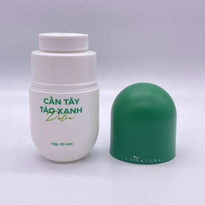 Botella en forma de cápsula de plástico HDPE de 120 ml/130 ml/180 ml/200 ml/250 ml para píldoras de suplemento vitamínico