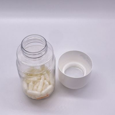 Botella en forma de cápsula de plástico HDPE de 120 ml/130 ml/180 ml/200 ml/250 ml para píldoras de suplemento vitamínico