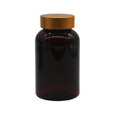 Medicina industrial 160ml/5.3oz Botella de plástico PET con tapa de doble / tapa a prueba de niños