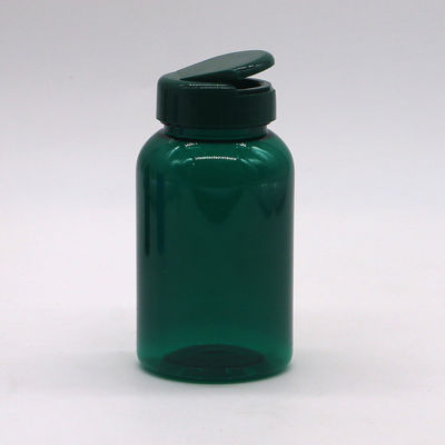 Medicina industrial 160ml/5.3oz Botella de plástico PET con tapa de doble / tapa a prueba de niños