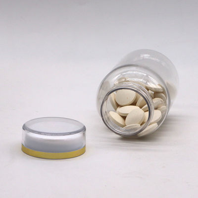Medicina industrial 160ml/5.3oz Botella de plástico PET con tapa de doble / tapa a prueba de niños