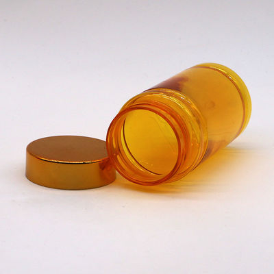 Botella de medicina de cápsulas de plástico PET de 175 ml de capacidad con tapas CRC de tornillo