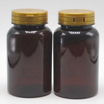 Botella de plástico PET redonda de 220 ml con tapa desmontable Servicio de impresión de etiquetas personalizadas