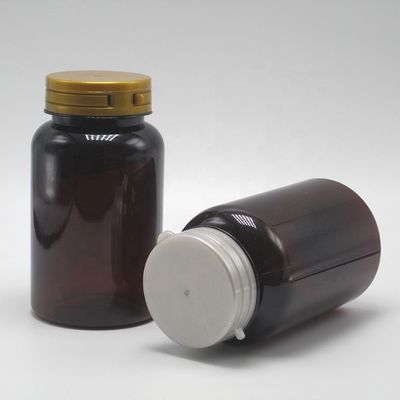 Botella de plástico PET redonda de 220 ml con tapa desmontable Servicio de impresión de etiquetas personalizadas