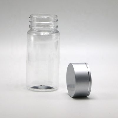 Contenedor de tubo recto de 90 ml PET para pastillas y cápsulas farmacéuticas industriales