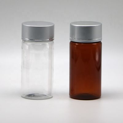 Contenedor de tubo recto de 90 ml PET para pastillas y cápsulas farmacéuticas industriales