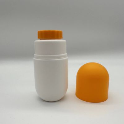 CAP de tornillo 130 ml HDPE botella cápsula para el suplemento dulces píldoras tabletas medicina plástica