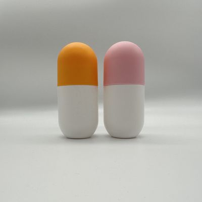 CAP de tornillo 130 ml HDPE botella cápsula para el suplemento dulces píldoras tabletas medicina plástica