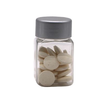 Botella de plástico PET de forma cuadrada de 30 mL para medicamentos