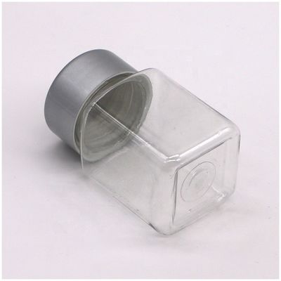 Botella de plástico PET de forma cuadrada de 30 mL para medicamentos