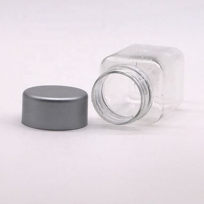Botella de plástico PET de forma cuadrada de 30 mL para medicamentos