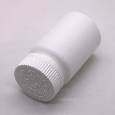 Botellas de plástico de boca ancha de 100 ml Botellas vacías de plástico de 100 ml Envases de cápsulas con tapa de tornillo