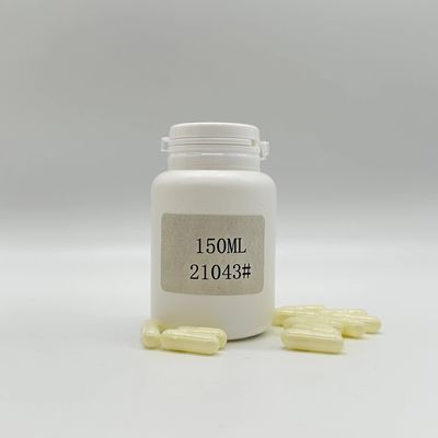 Botellas selladas de cápsulas de medicina plástica de 150 ml de capacidad