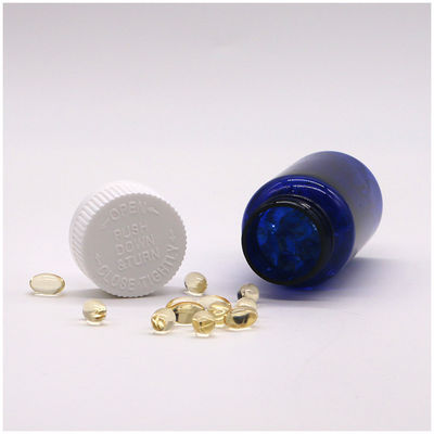 Botella de plástico PET de forma redonda de 75 ml con tapa de tornillo y servicio de impresión de etiquetas personalizadas