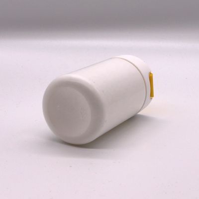 Material PE Botella de plástico HDPE redonda de 120 ml para el almacenamiento de tabletas y cápsulas sólidas