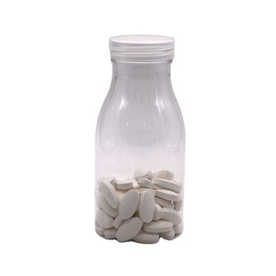 Medicina industrial botella de plástico PET de 325 ml para tabletas sólidas y frasco de alimentos