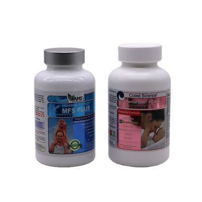 Contenedor de botellas de plástico de 400 ml de calidad farmacéutica