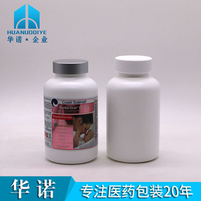 Contenedor de botellas de plástico de 400 ml de calidad farmacéutica
