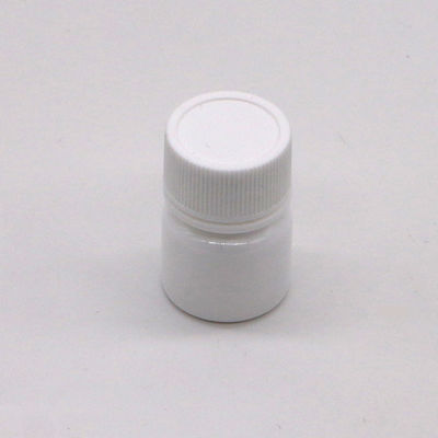 Medicamento Comprimido sólido Cápsula de almacenamiento Botella de plástico PE de 5 ml Forma redonda con tapa de tornillo