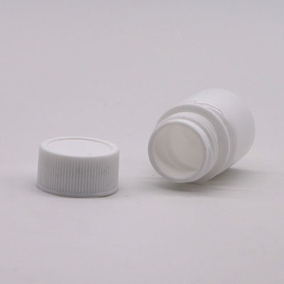 Medicamento Comprimido sólido Cápsula de almacenamiento Botella de plástico PE de 5 ml Forma redonda con tapa de tornillo