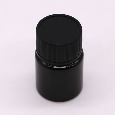 Contenido reciclable libre de BPA Botella de pastillas de plástico PET de 25 ml para medicamento sólido Vial