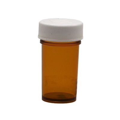 Contenedor de botellas de píldoras de plástico PET de 15 ml para la fiabilidad química del polvo sólido