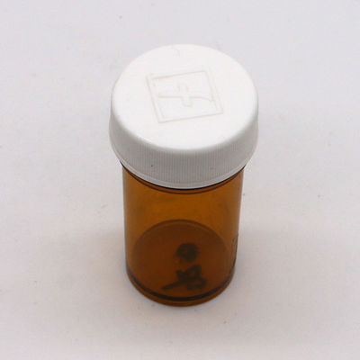 Contenedor de botellas de píldoras de plástico PET de 15 ml para la fiabilidad química del polvo sólido